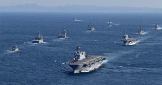 18 ships and aircraft from 12 countries participated in the International Fleet Review hosted by the Japan Maritime Self-Defense Force.