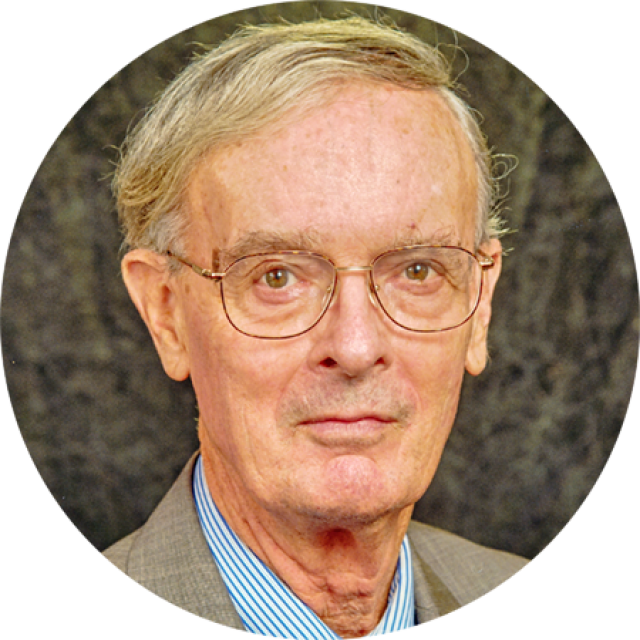 Headshot portrait of Mr. A. Denis Clift